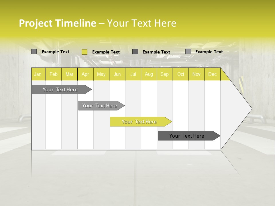 Construction Empty Warning PowerPoint Template