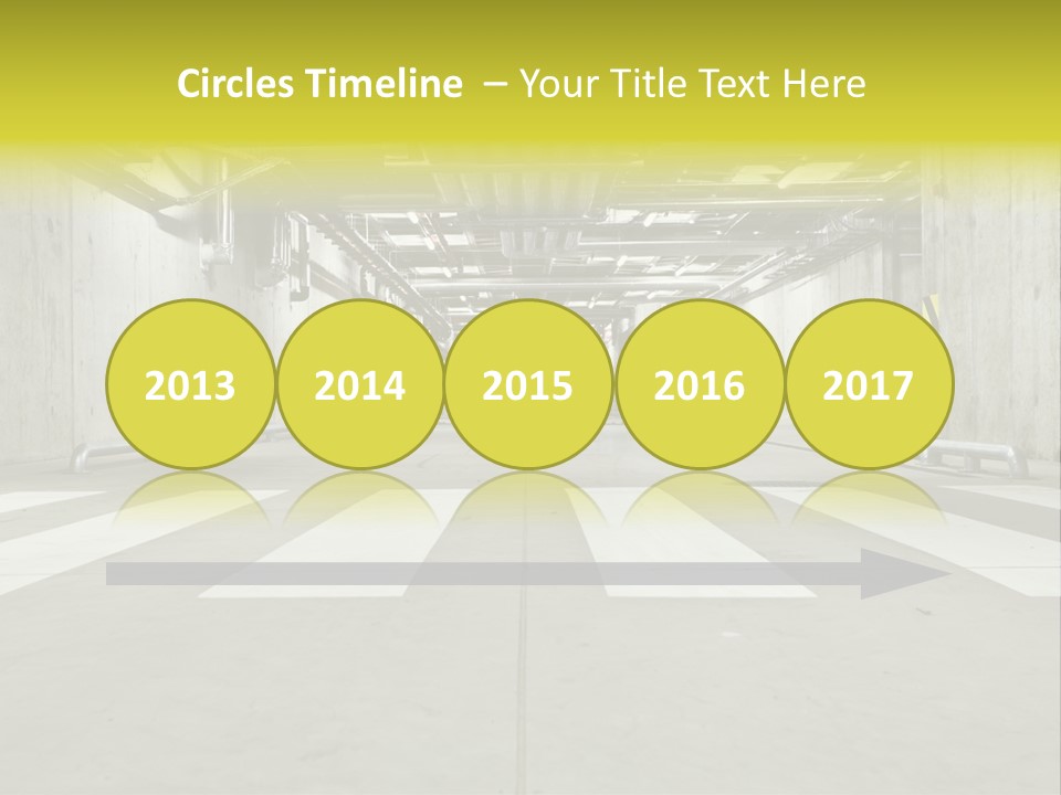 Construction Empty Warning PowerPoint Template