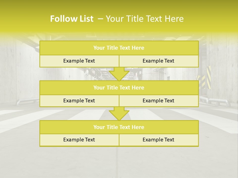 Construction Empty Warning PowerPoint Template