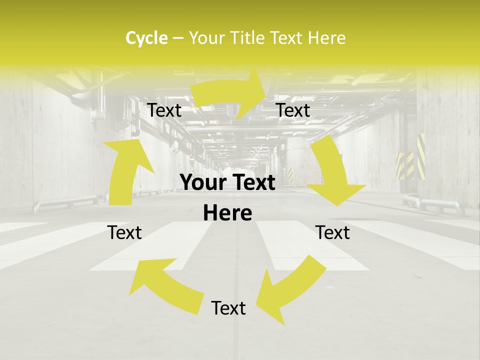 Construction Empty Warning PowerPoint Template