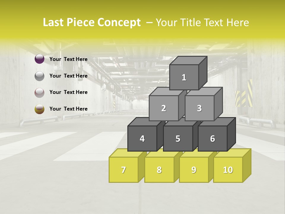 Construction Empty Warning PowerPoint Template