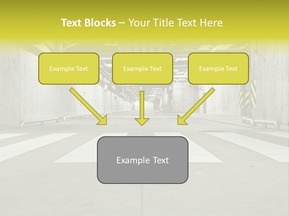 Construction Empty Warning PowerPoint Template