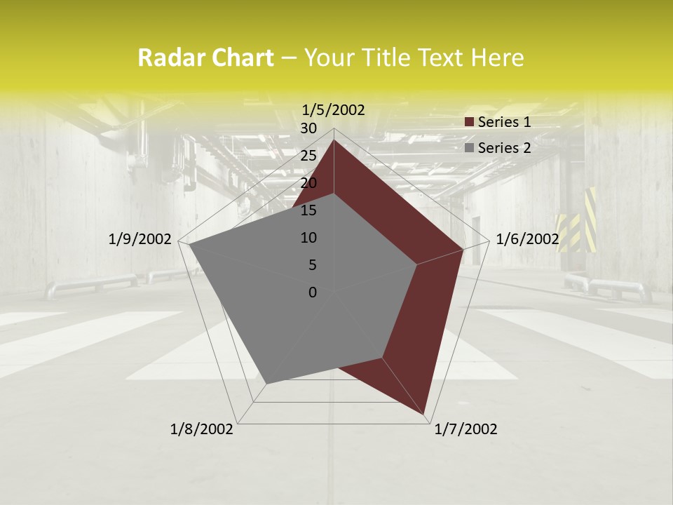 Construction Empty Warning PowerPoint Template