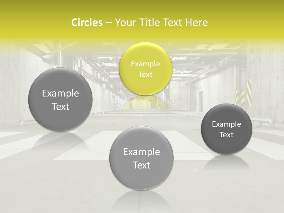 Construction Empty Warning PowerPoint Template