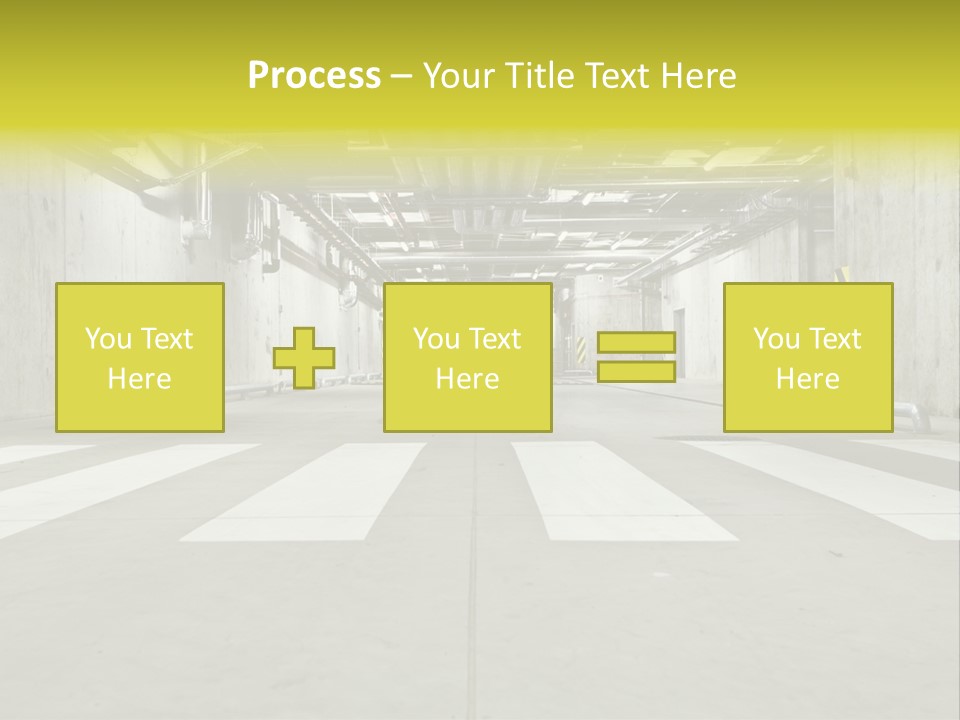 Construction Empty Warning PowerPoint Template