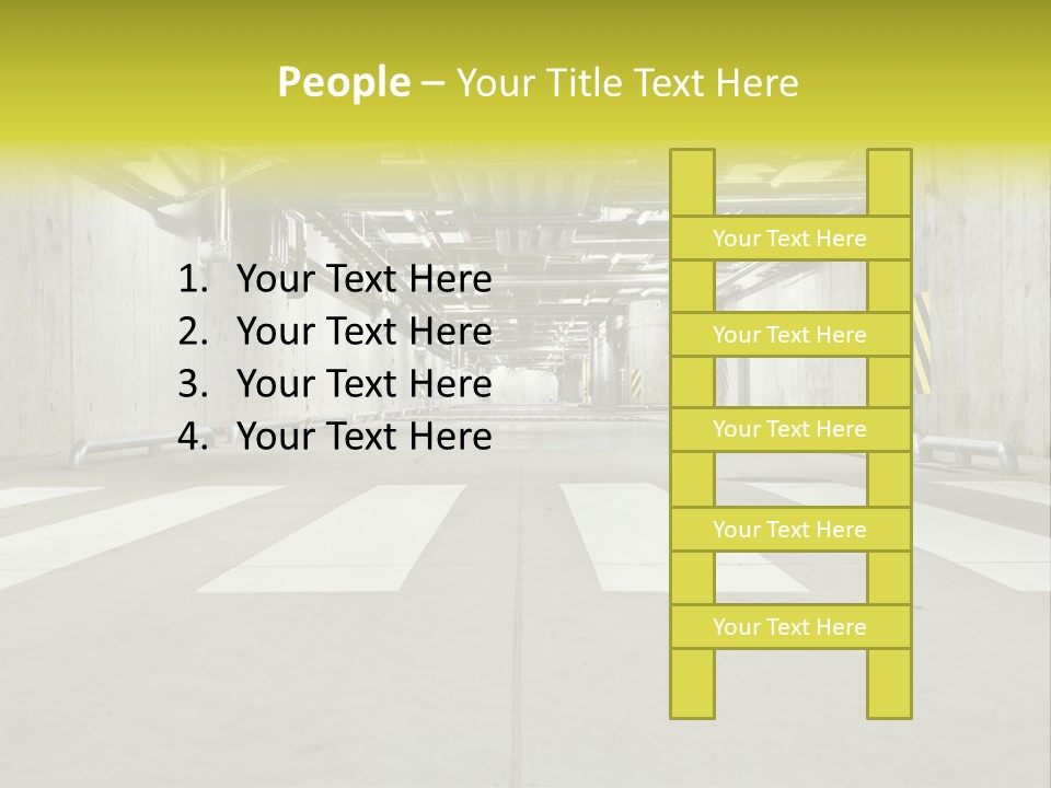 Construction Empty Warning PowerPoint Template