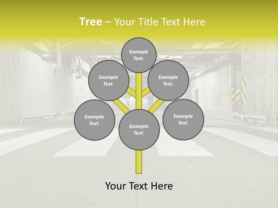 Construction Empty Warning PowerPoint Template