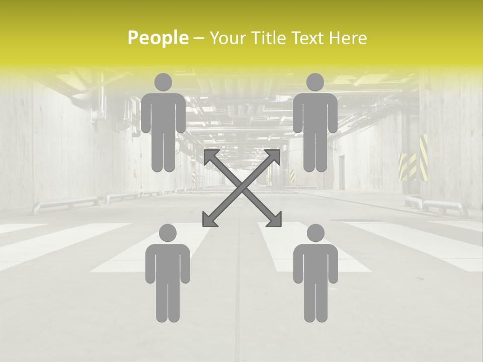 Construction Empty Warning PowerPoint Template