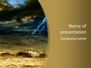 Background Many Disaster PowerPoint Template