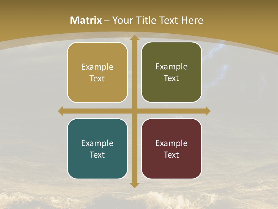 Background Many Disaster PowerPoint Template