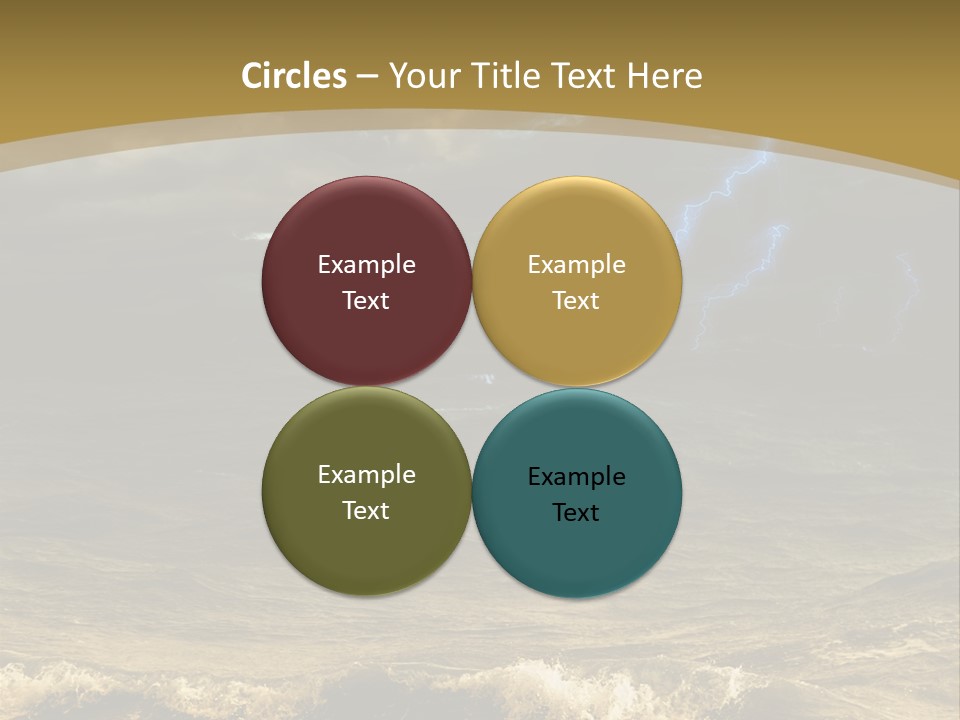 Background Many Disaster PowerPoint Template