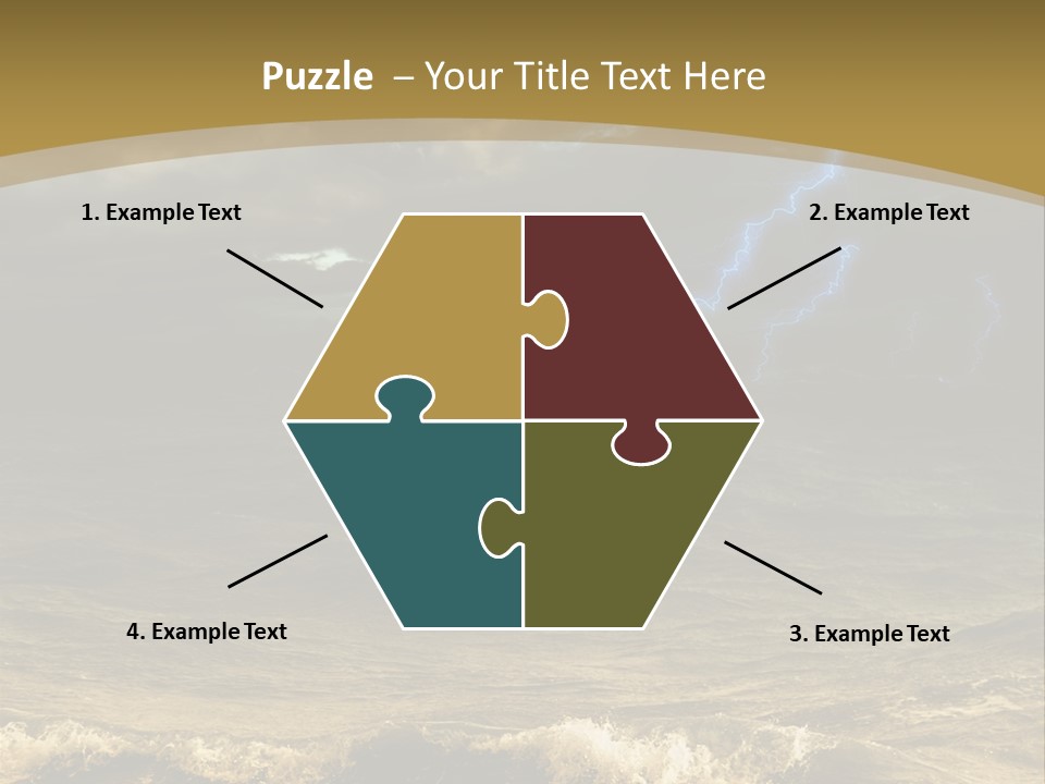 Background Many Disaster PowerPoint Template