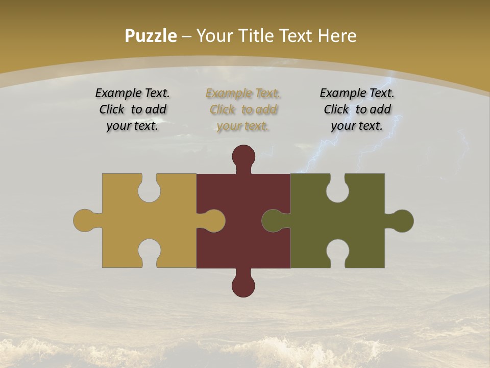 Background Many Disaster PowerPoint Template