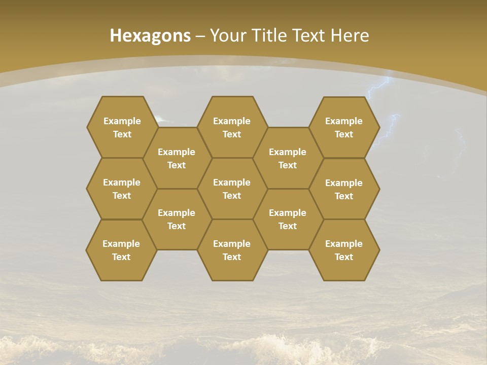 Background Many Disaster PowerPoint Template