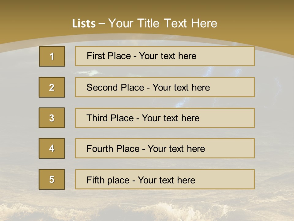 Background Many Disaster PowerPoint Template