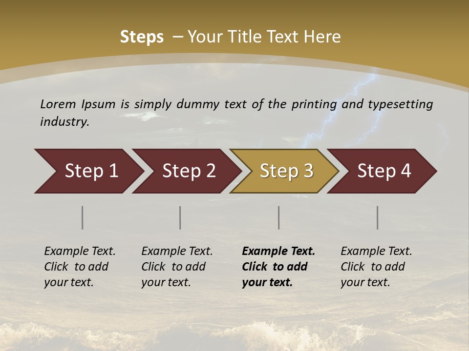 Background Many Disaster PowerPoint Template