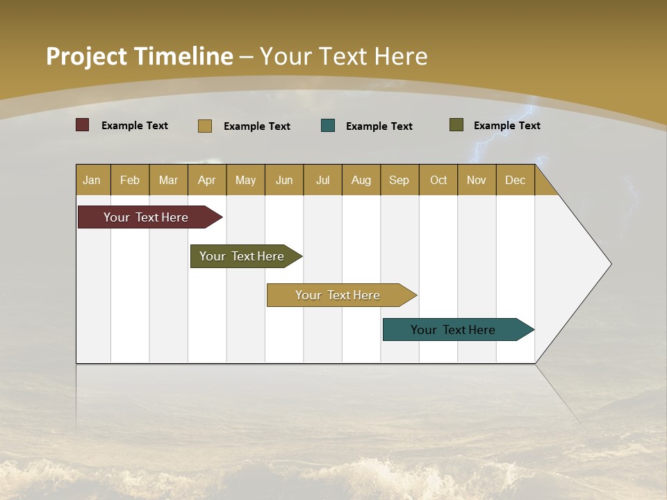 Background Many Disaster PowerPoint Template