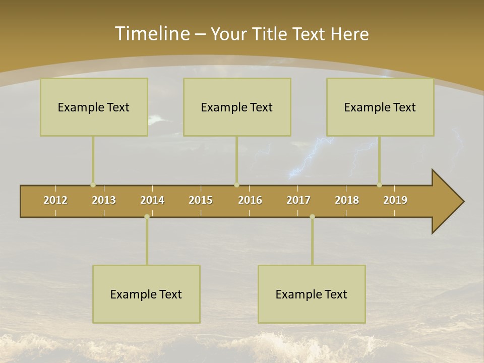 Background Many Disaster PowerPoint Template