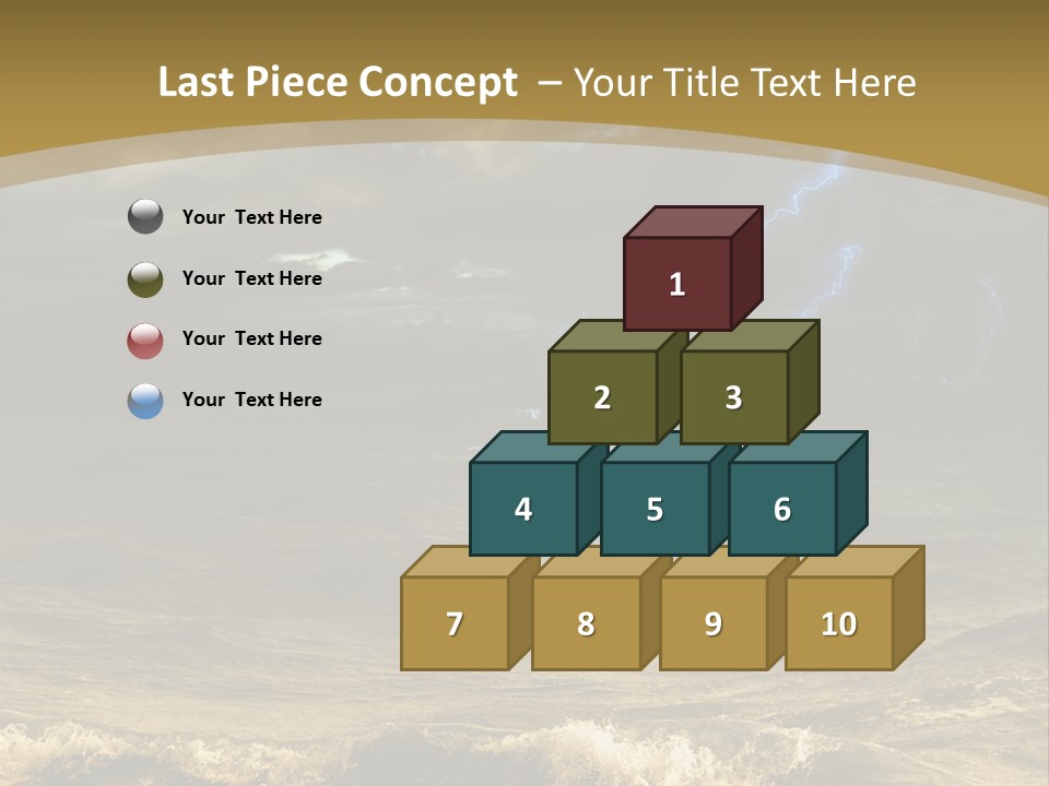 Background Many Disaster PowerPoint Template