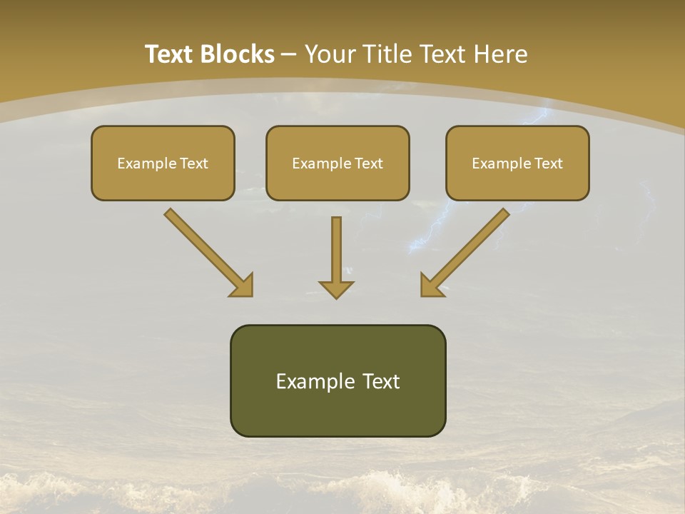 Background Many Disaster PowerPoint Template