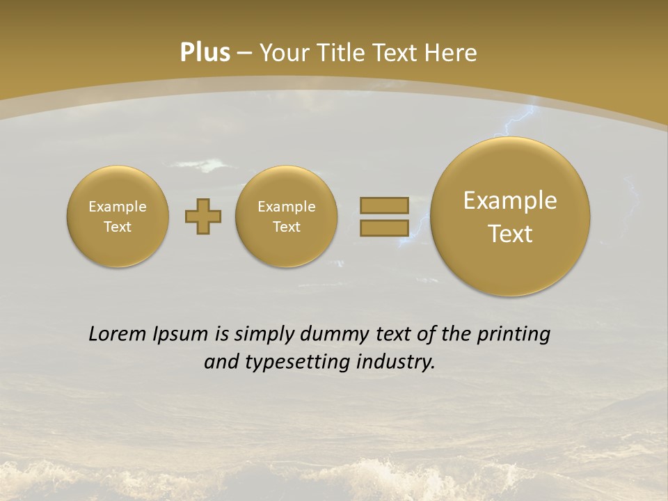 Background Many Disaster PowerPoint Template