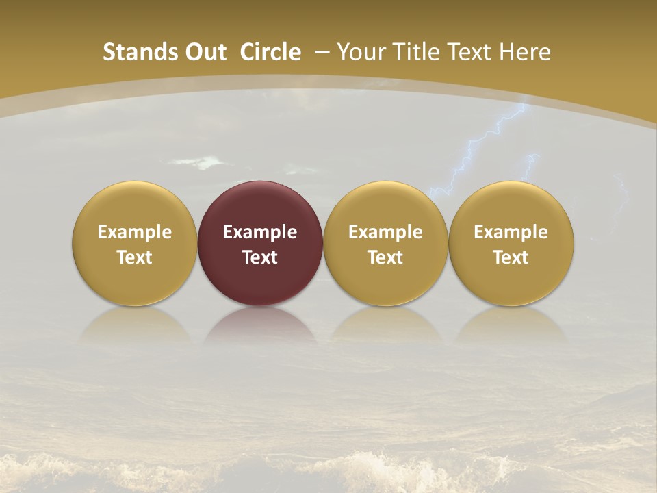 Background Many Disaster PowerPoint Template