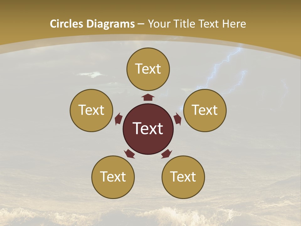 Background Many Disaster PowerPoint Template