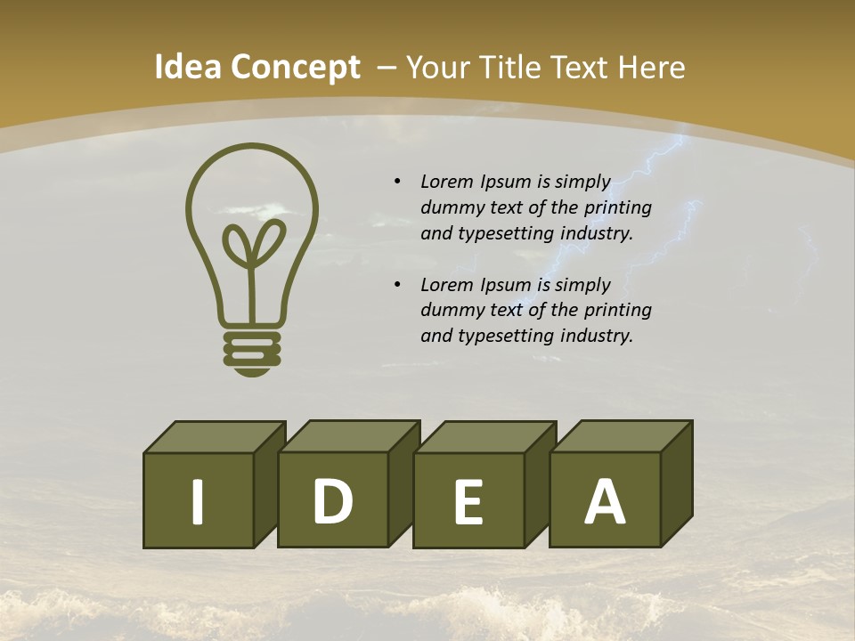 Background Many Disaster PowerPoint Template