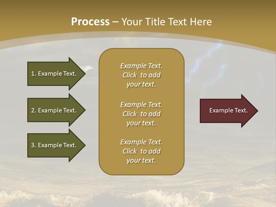 Background Many Disaster PowerPoint Template