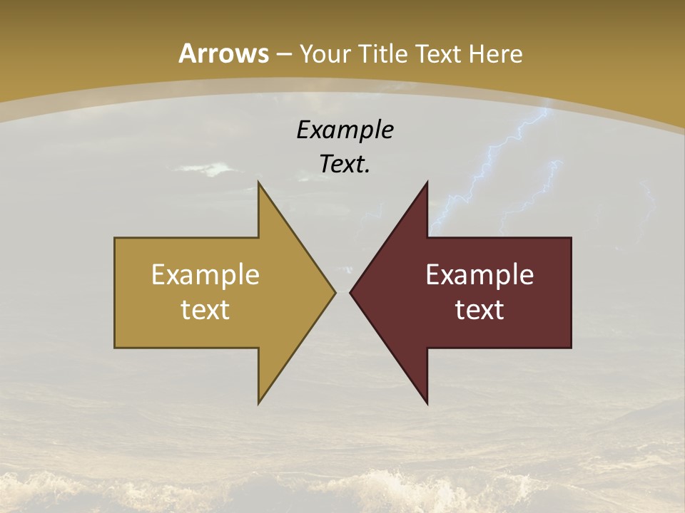 Background Many Disaster PowerPoint Template