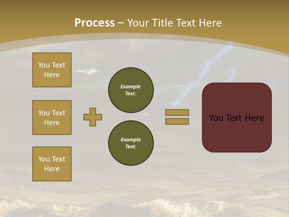 Background Many Disaster PowerPoint Template