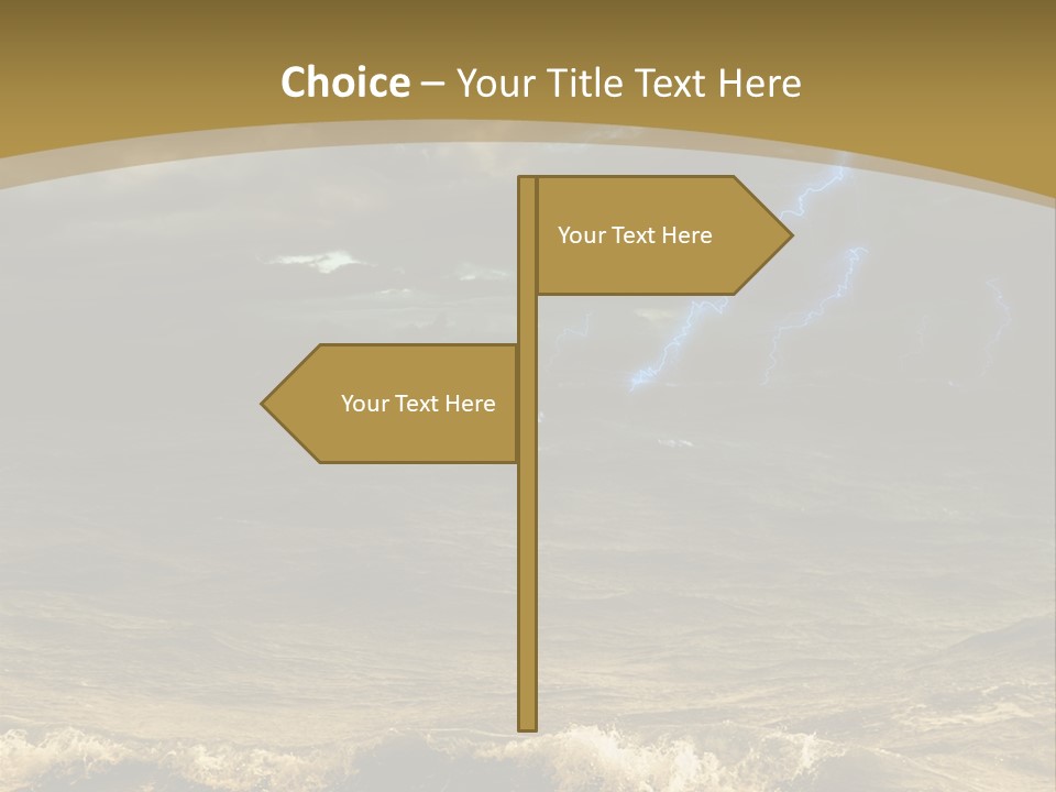 Background Many Disaster PowerPoint Template
