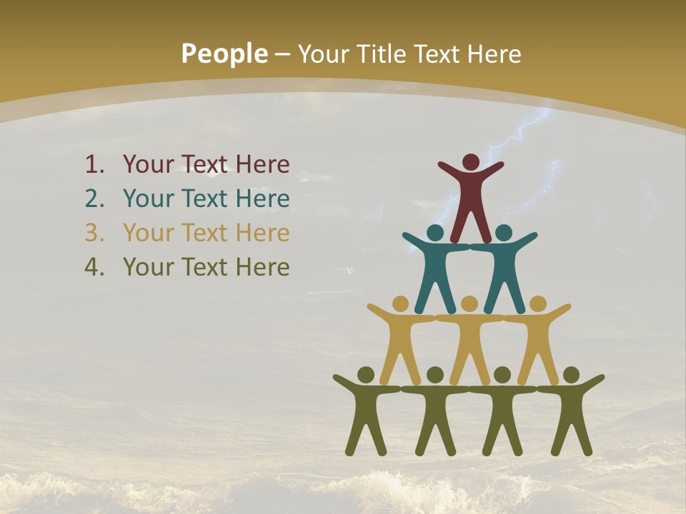 Background Many Disaster PowerPoint Template