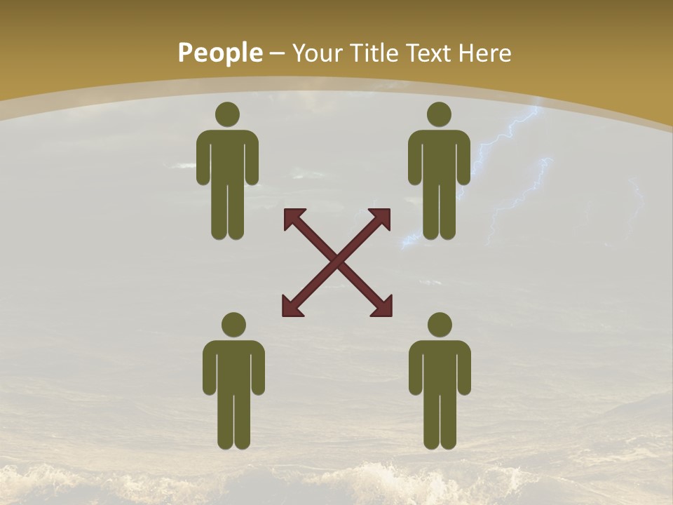 Background Many Disaster PowerPoint Template