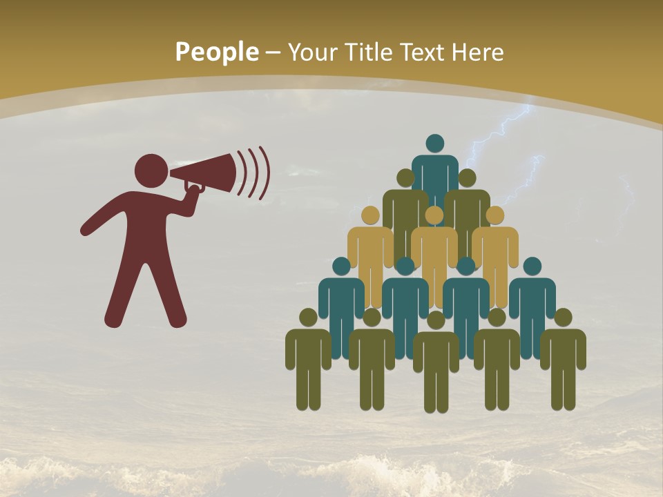 Background Many Disaster PowerPoint Template