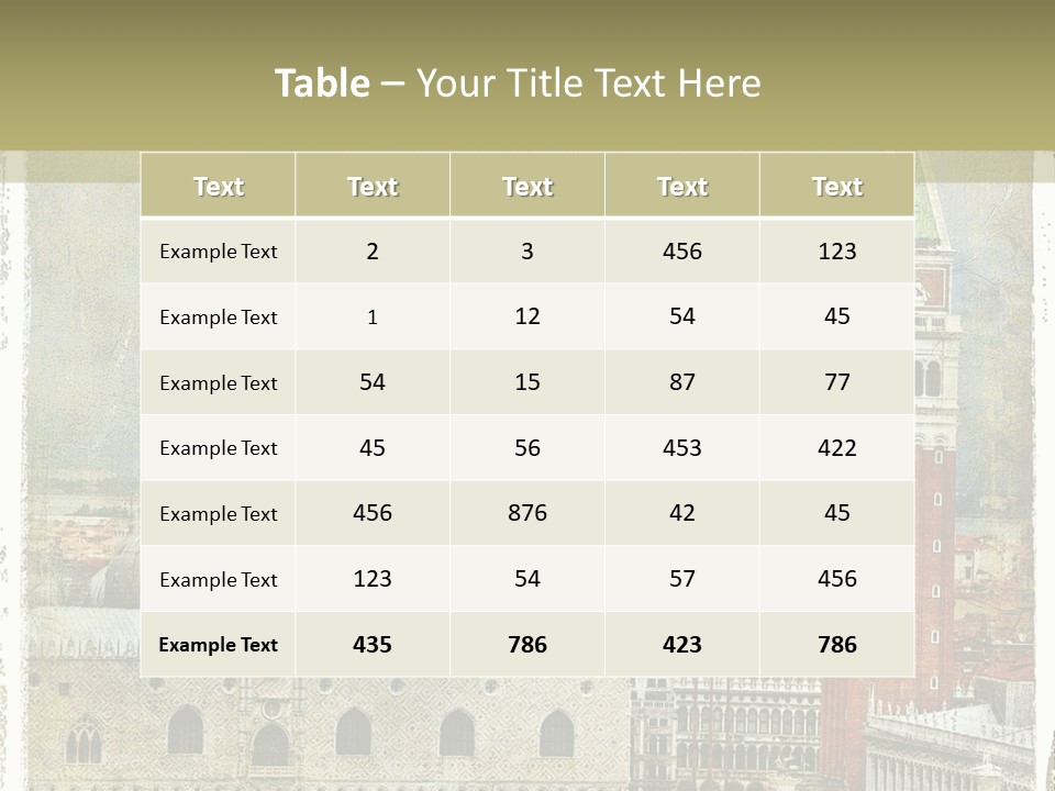 Artwork Retro History PowerPoint Template