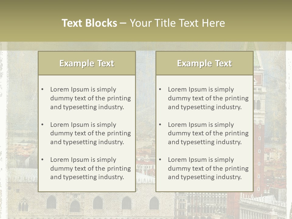 Artwork Retro History PowerPoint Template