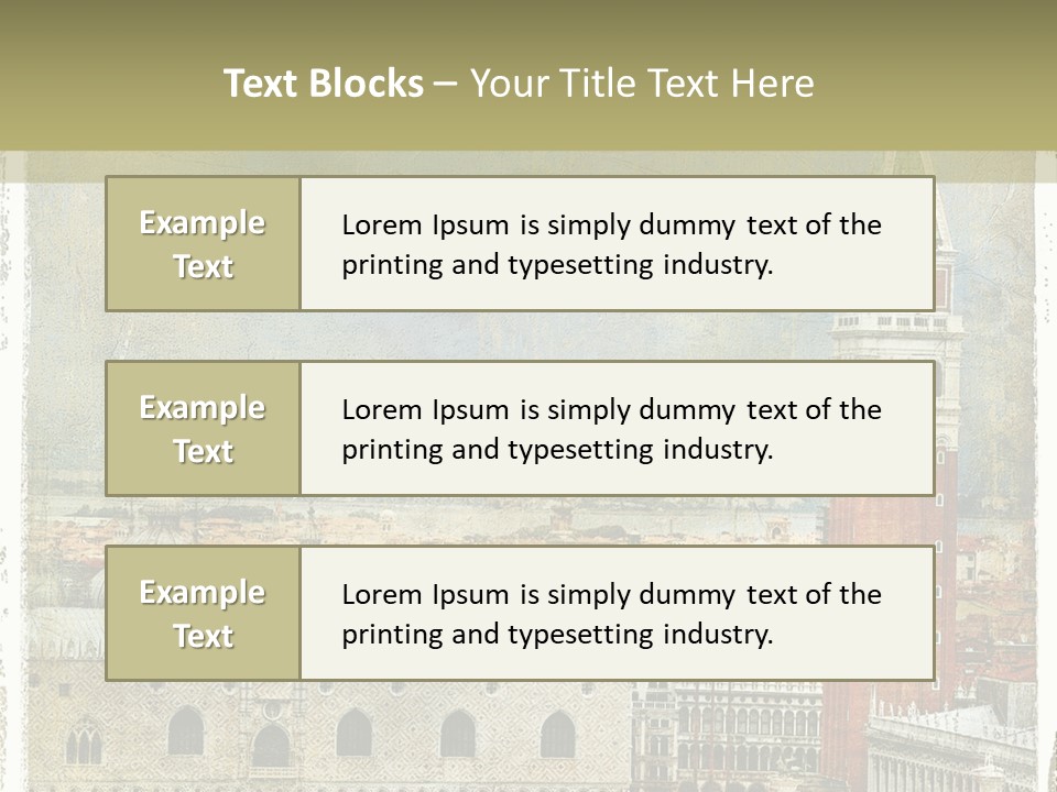 Artwork Retro History PowerPoint Template