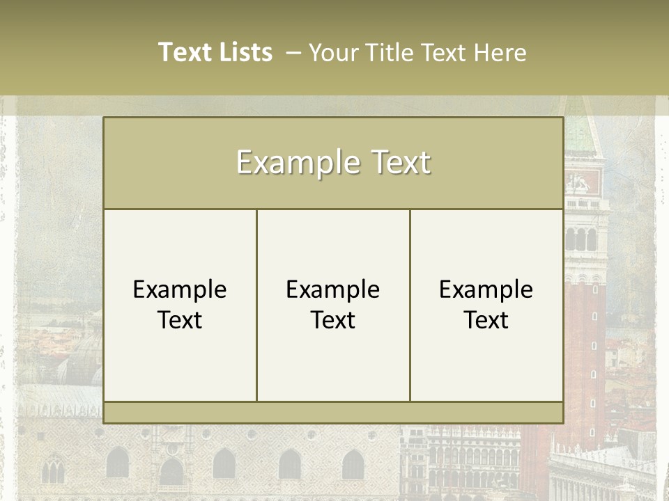Artwork Retro History PowerPoint Template