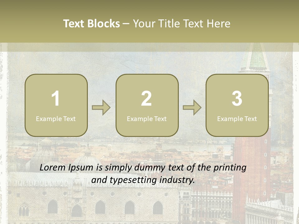 Artwork Retro History PowerPoint Template