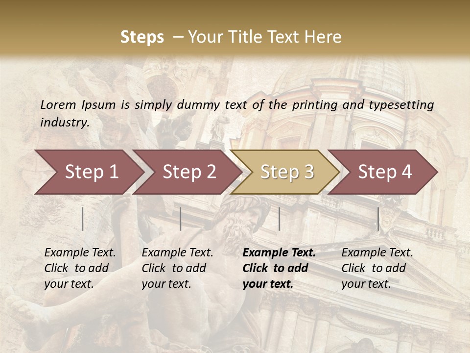 Stage Famous Tourism PowerPoint Template