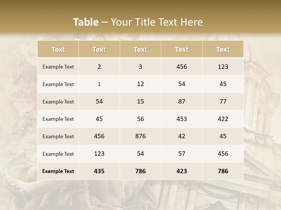 Stage Famous Tourism PowerPoint Template