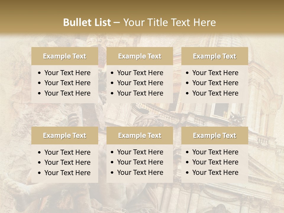 Stage Famous Tourism PowerPoint Template