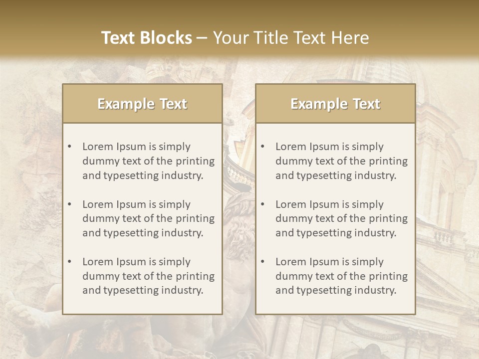 Stage Famous Tourism PowerPoint Template