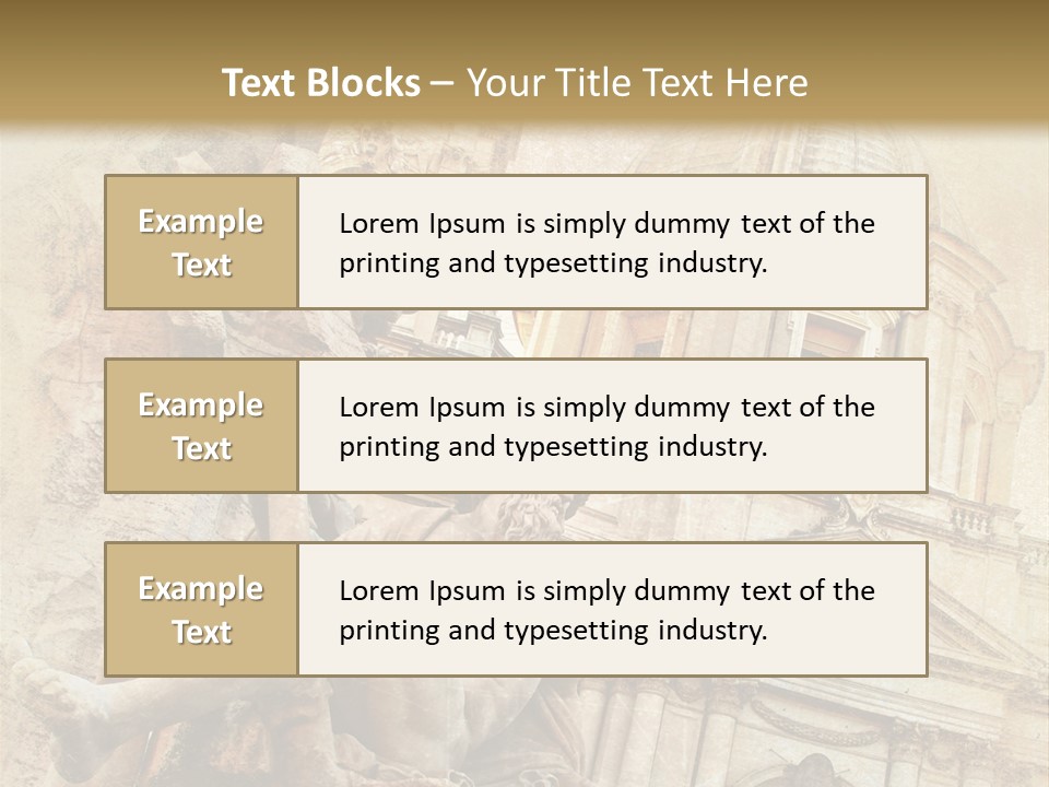 Stage Famous Tourism PowerPoint Template