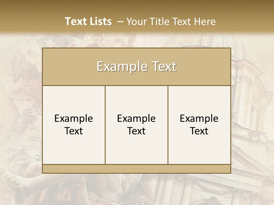Stage Famous Tourism PowerPoint Template