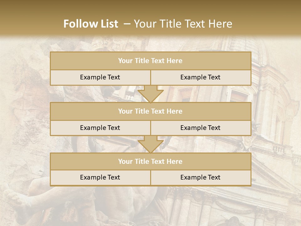 Stage Famous Tourism PowerPoint Template