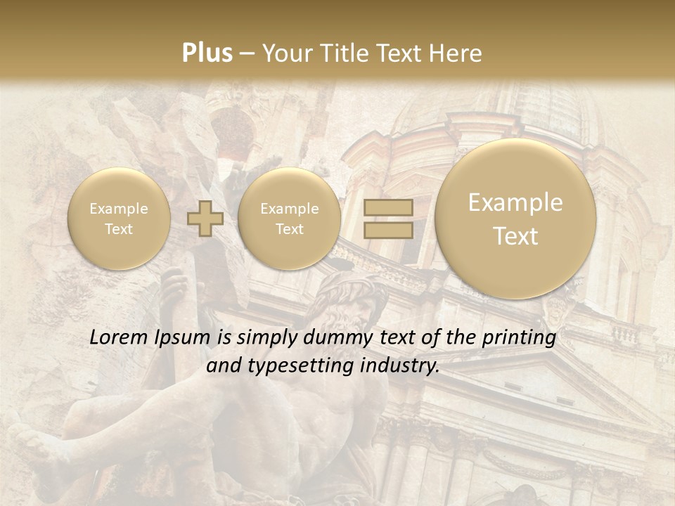 Stage Famous Tourism PowerPoint Template