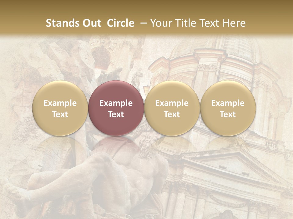 Stage Famous Tourism PowerPoint Template