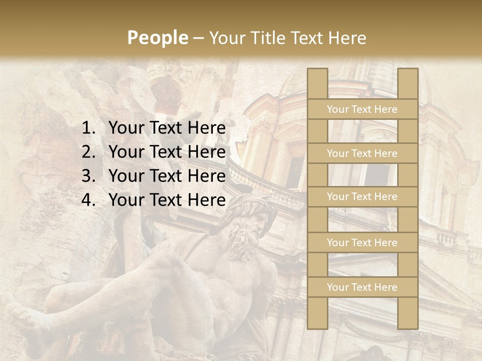 Stage Famous Tourism PowerPoint Template